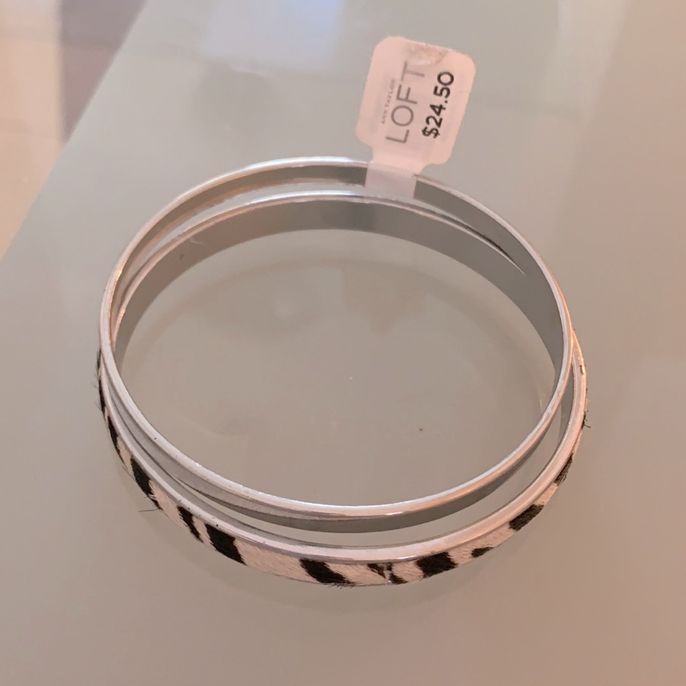 Double bangle bracelet from the Loft